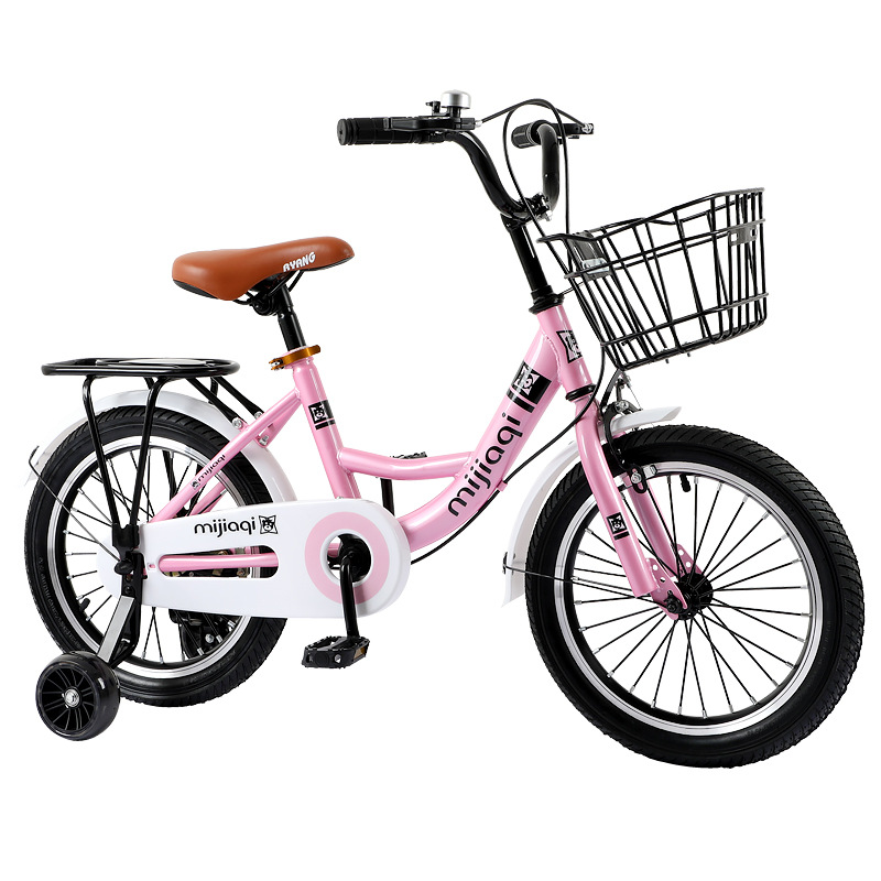 Export Stock End Goods Children's Bicycles 12-14-16-18-20 Inch Boys And Girls Baby Backseat Pedal Stroller Item Picture