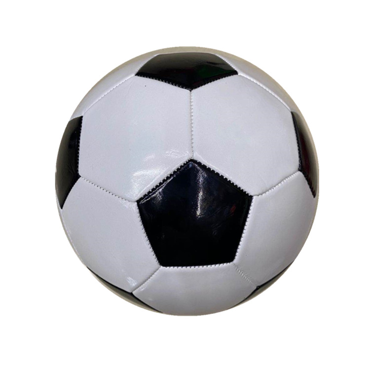 学生训练足球3号 4号5号PVC PU黑白球彩色球类 厂家供应详情图1