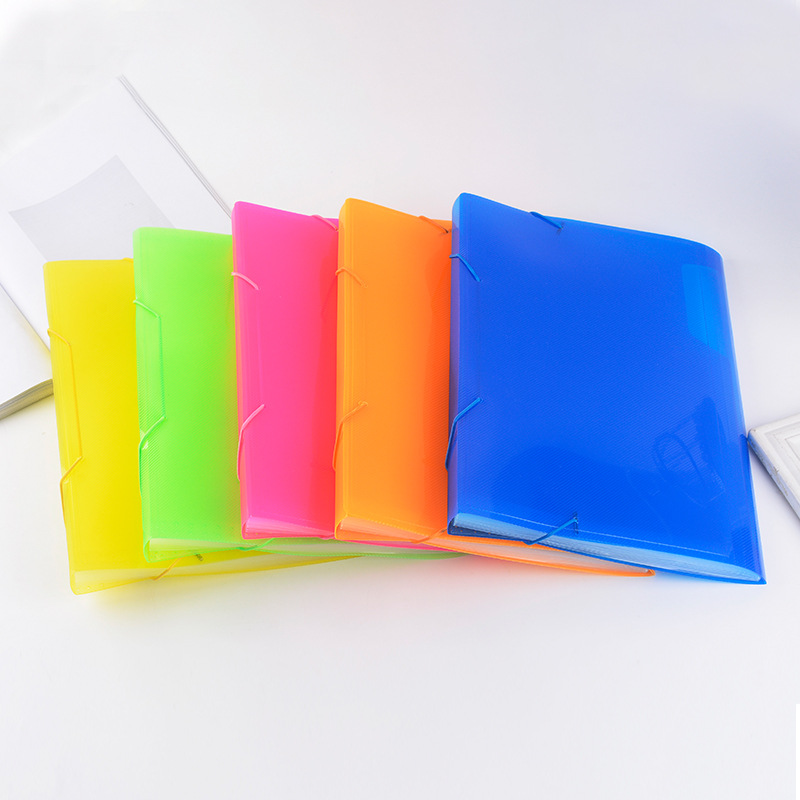 New candy color organ pack folder Papers folder meetings large storage file pack thumbnail