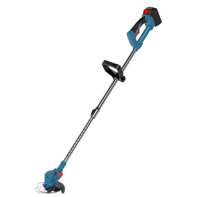 Hongyue Electric Mower Rechargeable Small Household Mower Handheld Mower Multi-Function Lithium Mower Item Picture