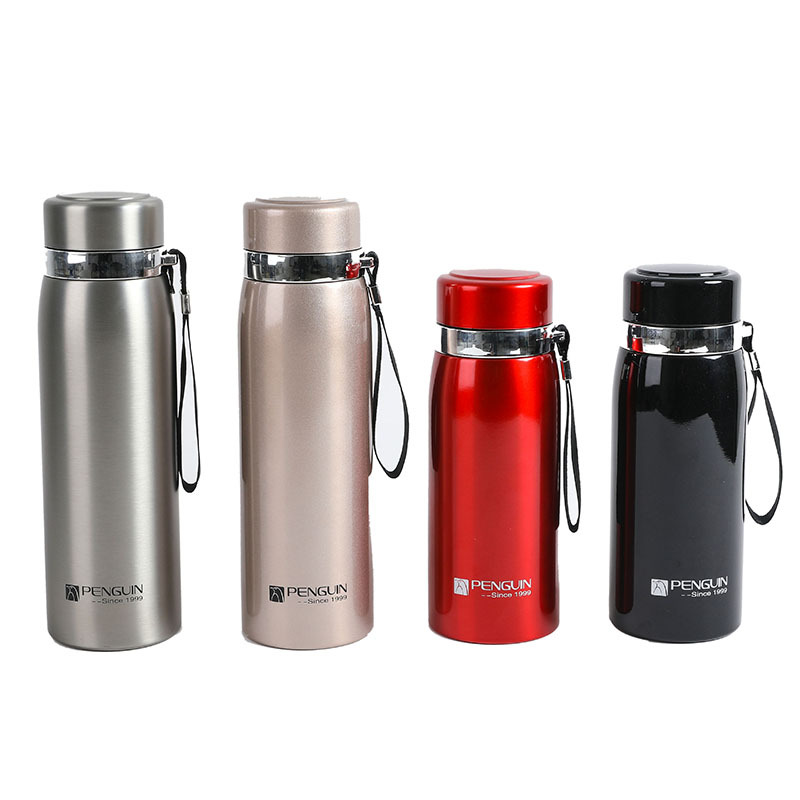 Manufacturers Directly Supply 304 Stainless Steel Handy Straight Thermos Cup Portable Business Gift Cup Wholesale Item Picture
