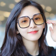 新款韩版墨镜女防紫外线大框大脸显瘦圆脸潮时尚网红同款太阳眼镜