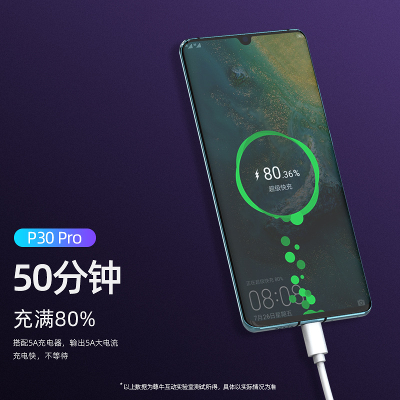 手机数据线实物图