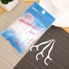 50-piece, 30-piece, 20-piece high-strength dental floss picks, portable toothpicks, interdental cleaners, for removing teeth and cleaning flat floss details Picture
