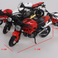 合金摩托车模型摆件机车玩具细节图