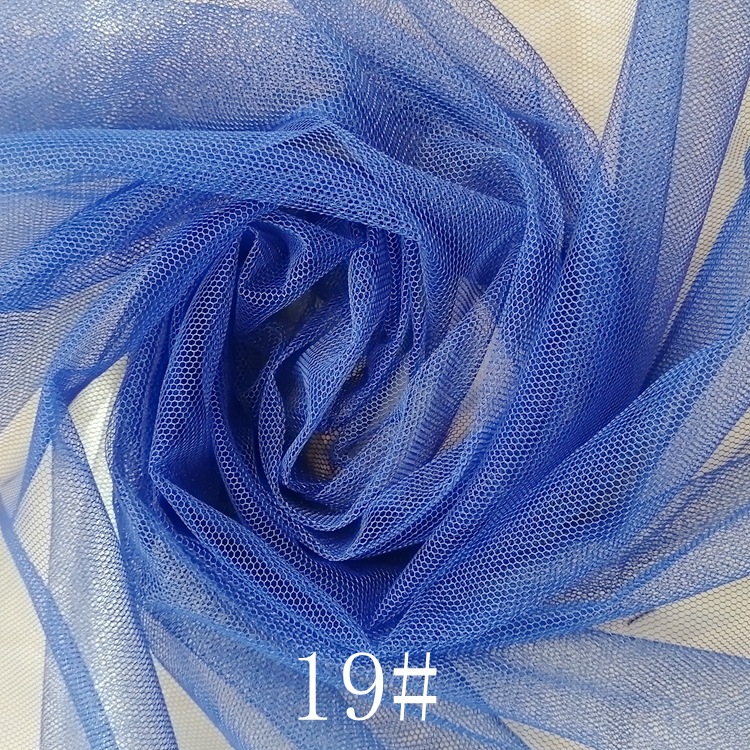 In stock: 40D mesh fabric, 36A polyester hexagonal mesh fabric, mosquito net fabric, gauze skirt, knitted warp knitted mesh fabric details Picture