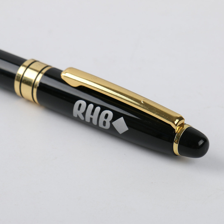 Manufacturers Hot Metal Ballpoint Pen Metal Signature Pen Business Gift Ballpoint Pen Can Laser Logo details Picture