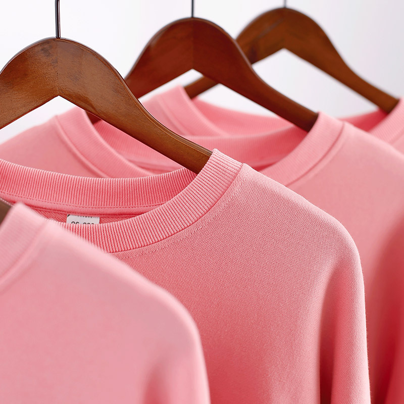 The highly popular Japanese hoodie in the autumn online store: OVSIZE loose solid color round-neck hoodies for both men and women details Picture