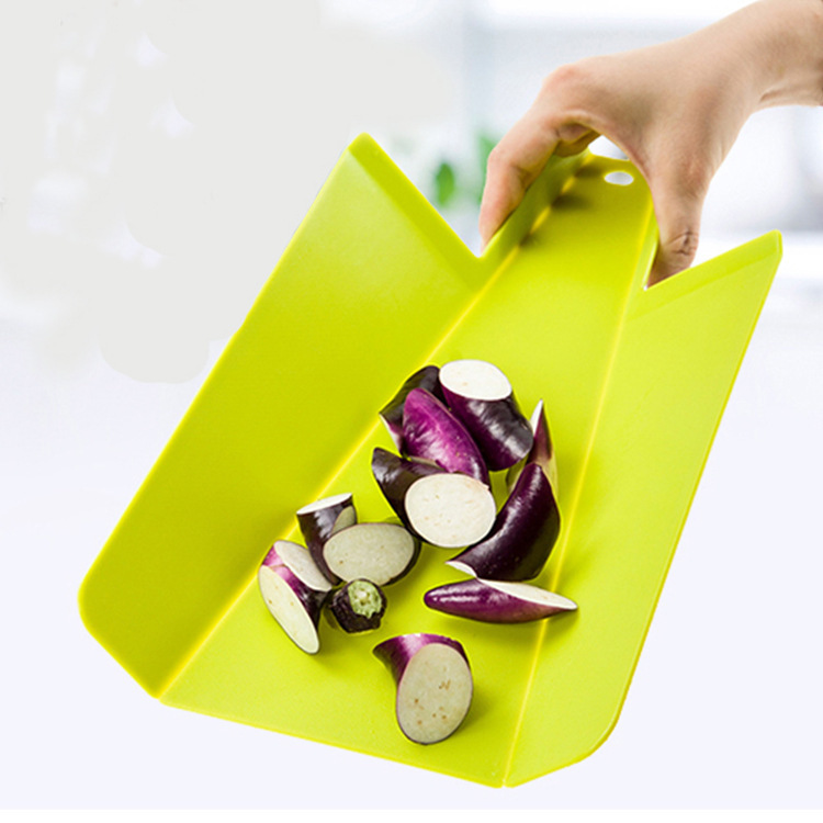 Easy Pan Plastic Folding Cutting Board Can Be Hung Multi-Functional Folding Cutting Board Cutting Board Thin Plastic Cutting Board