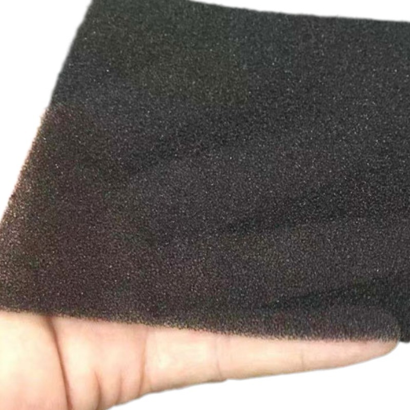 Wholesale and customization of breathable, light-transmitting and dust-proof polyurethane filter sponge, high-pressure cabinet sponge pad, filter cotton Specification image