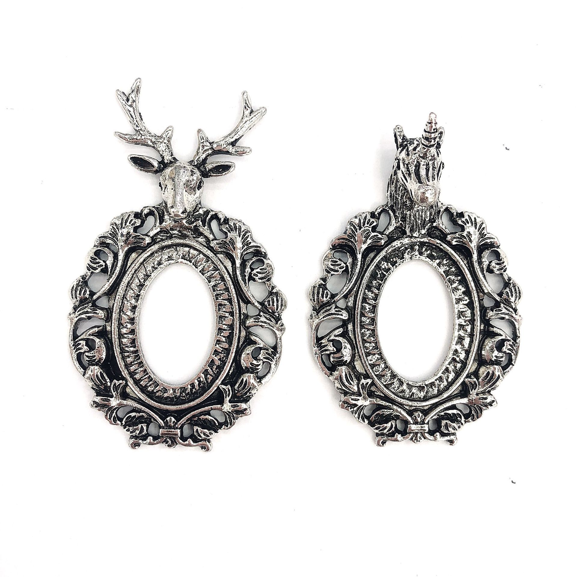 时光宝石底托白底实物图