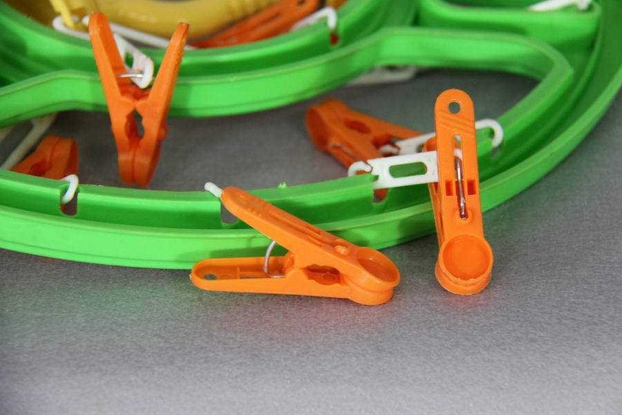 晾晒用品毛巾白底实物图