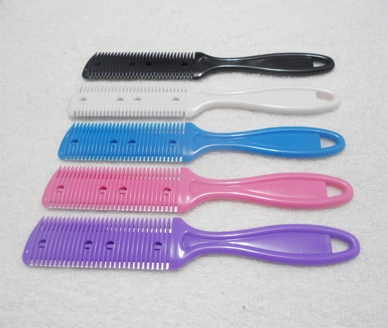 Double-Sided Razor Comb Stainless Steel Double-Blade Razor Razor Razor Razor Thin Comb Application Scenario