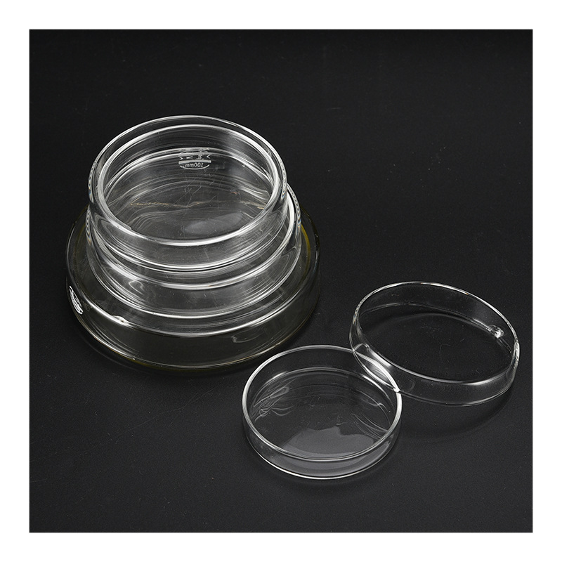 High Borosilicate Glass Petri Dish 60/75/90/100/120/150Mm Laboratory Cell And Bacterial Culture Plates Item Picture