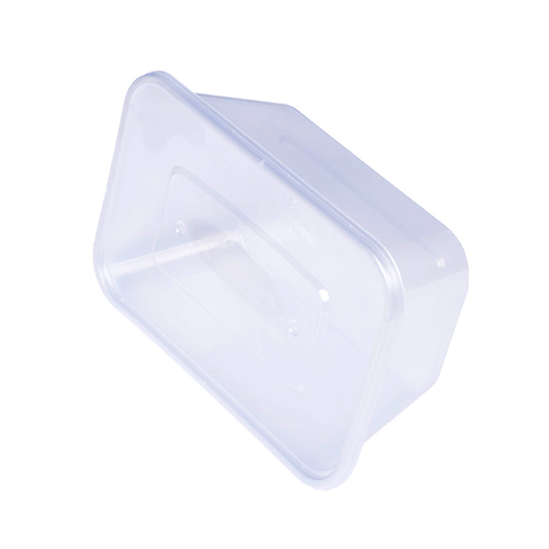 Disposable Lunch Box Rectangular Bento Transparent Plastic Tableware Wholesale Packaging Box Pp Takeaway Fast Food Box Packaging Item Picture