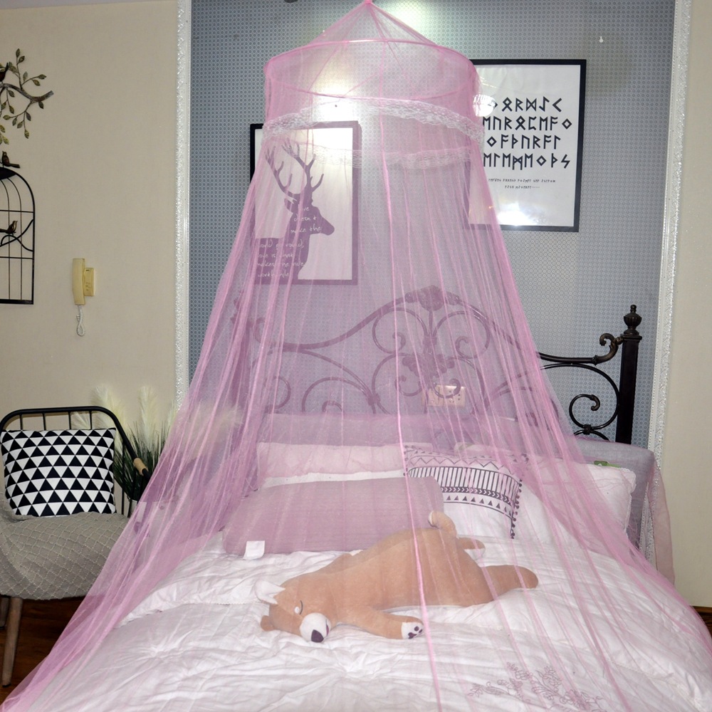 Increase Anti-Mosquito Ceiling Mosquito Net Wholesale Mosquito Net Manufacturers To Increase Foreign Trade Simple Dome Encryption Item Picture