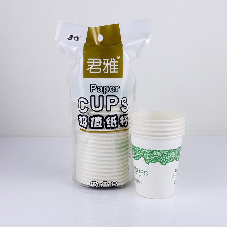 一次性纸杯实物图