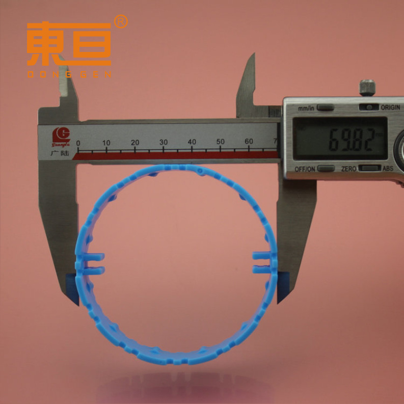 GQ7020 blue roller ring, unicycle ring, balance ring, plastic ring, toy accessories, technological building block parts Item Picture