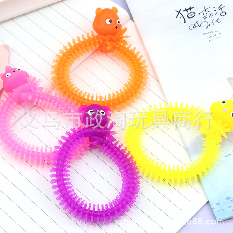 Cute Play Bracelet Animal Modeling Tpr Soft Rubber Bracelet Tension Rope Bracelet Toy