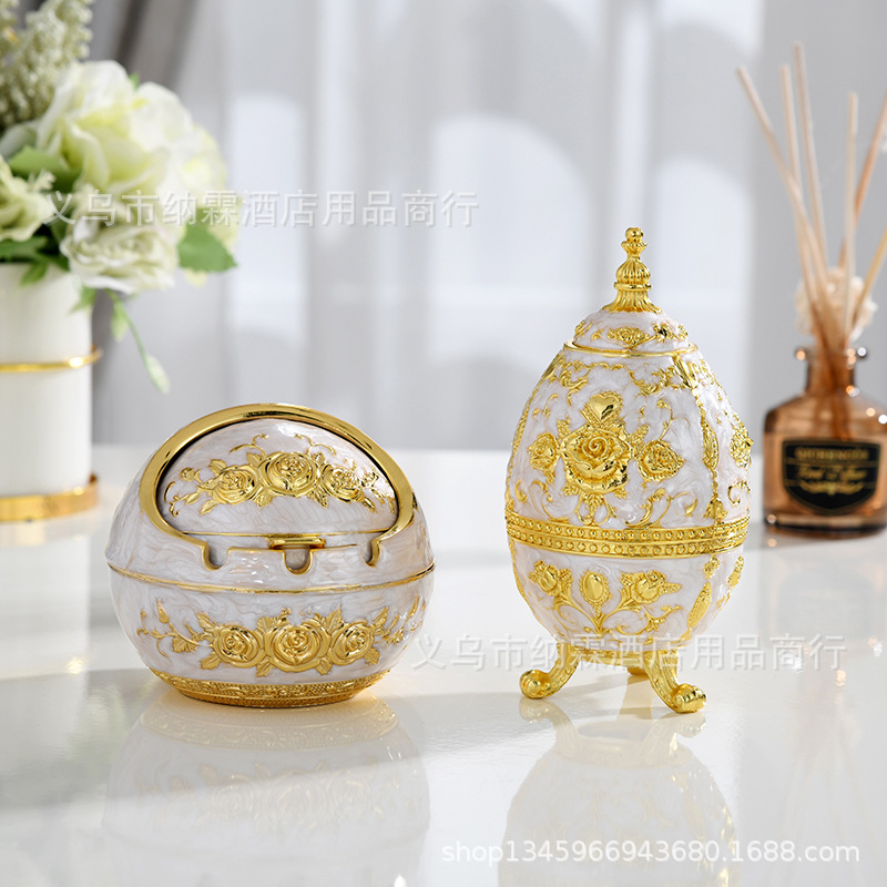 Metal European Advanced Metal Toothpick Box Alloy Toothpick Holder Classic Home Hotel Ktv Toothpick Box Specification drawing