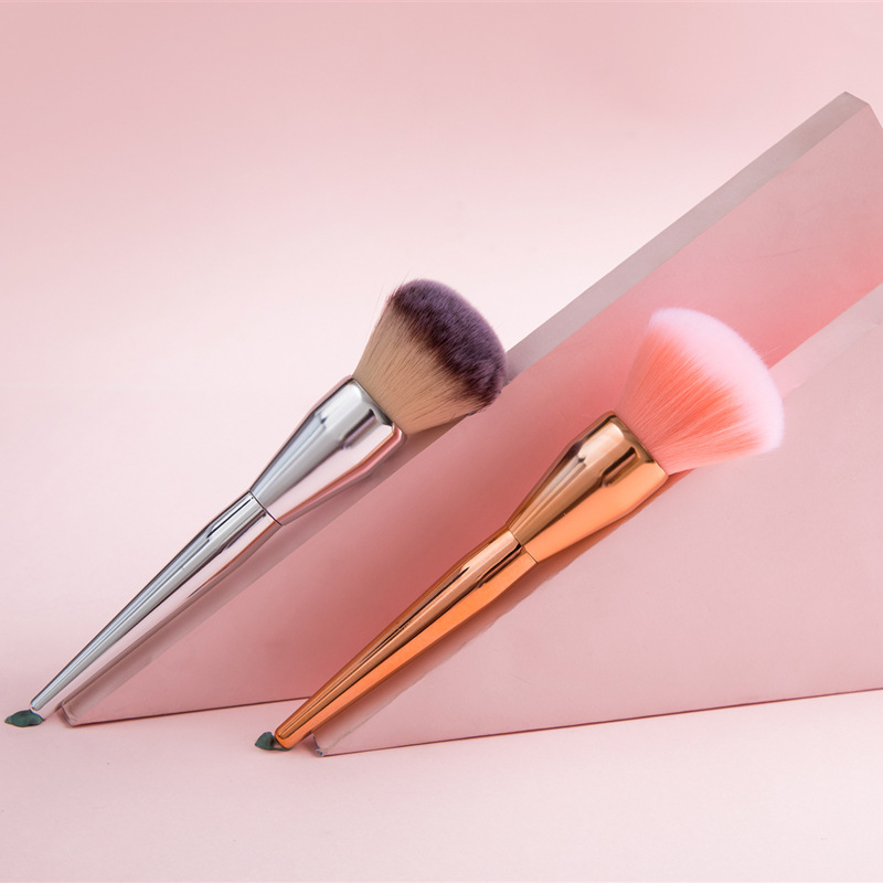 Manufacturers Directly Supply 12 Sets Of Double-Headed Eyebrow Brush Mascara Brush Fiber Hair Electroplated Handle Makeup Brush Set Makeup Tools 11