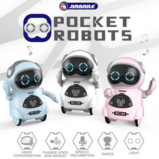 跨境亚马逊迷你口袋机器人 多动能儿童语音智能小宝玩具英文版