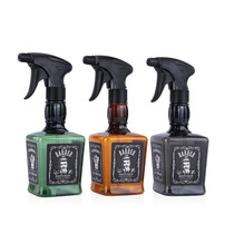 Hair spray bottle High pressure continuous spray Hair salon spray bottle Pneumatic fine mist vintage whiskey spray can