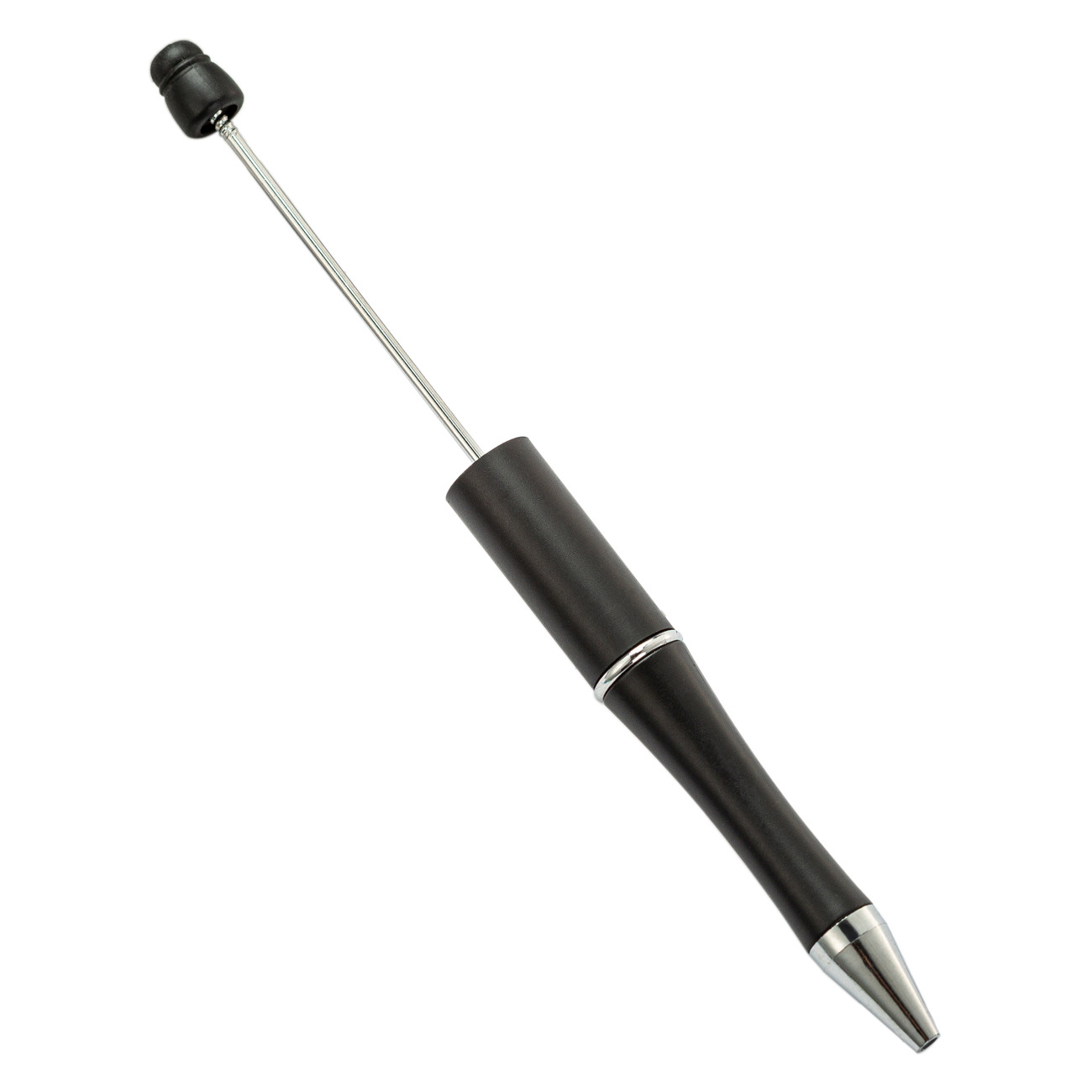Wholesale of bead pens in stock, creative diy plastic bead pens, ballpoint pens, printable plastic bead ballpoint pens Item Picture