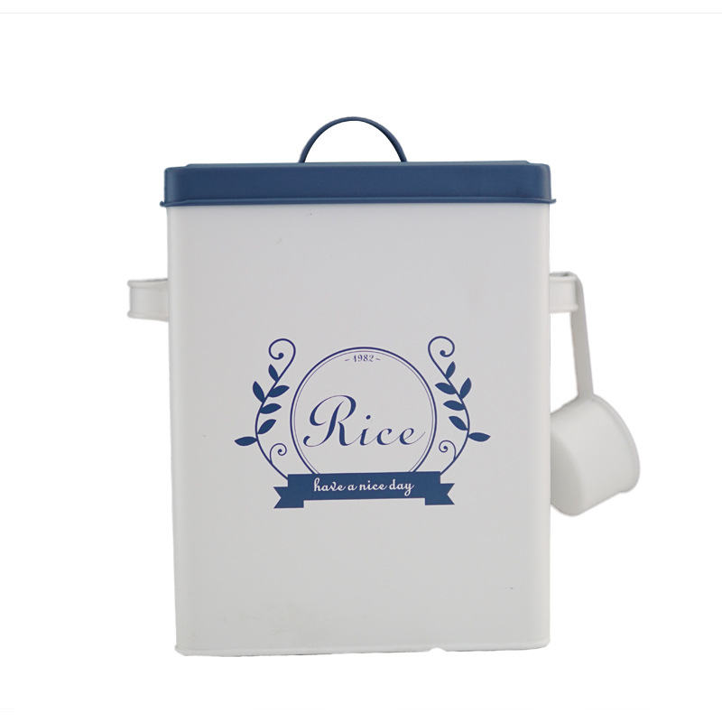 Factory Direct Sales Of Classic Kitchen Multi-Functional Rice Storage Buckets, Wholesale Of Exquisite Insect-Proof, Moth-Proof And Environmentally Friendly Rice And Flour Buckets Item Picture