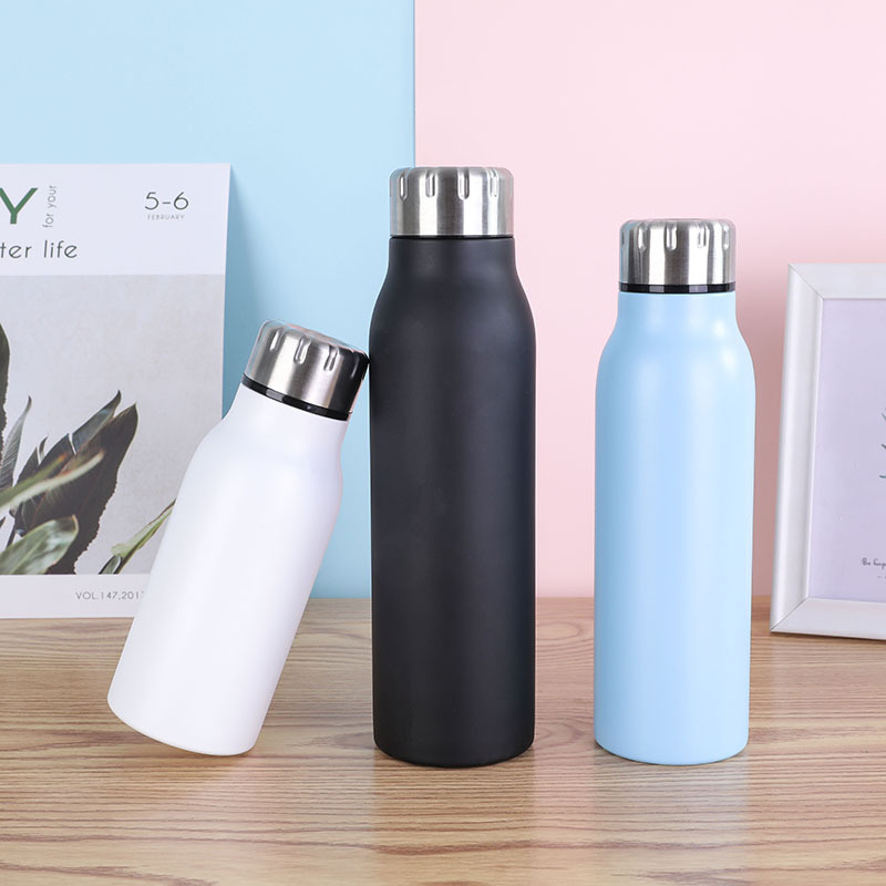 Wholesale 304 Stainless Steel Bullet Thermos Cup Vacuum Business Gifts Car Water Cup Manufacturers Direct Supply details Picture