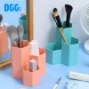 An ins minimalist hexagonal creative pen holder for dormitory and office stationery desktop storage, a student storage box decoration Application Scenario