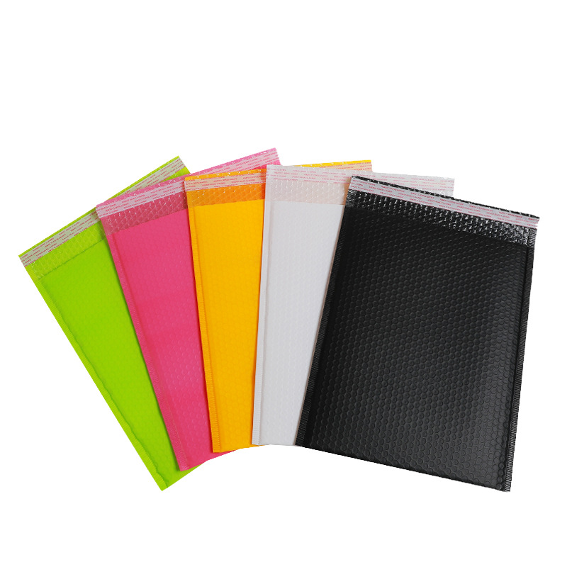 Envelope bag thickened co-extruded film air bubble bag clothing clothing doggy bag color foam bag Item Picture