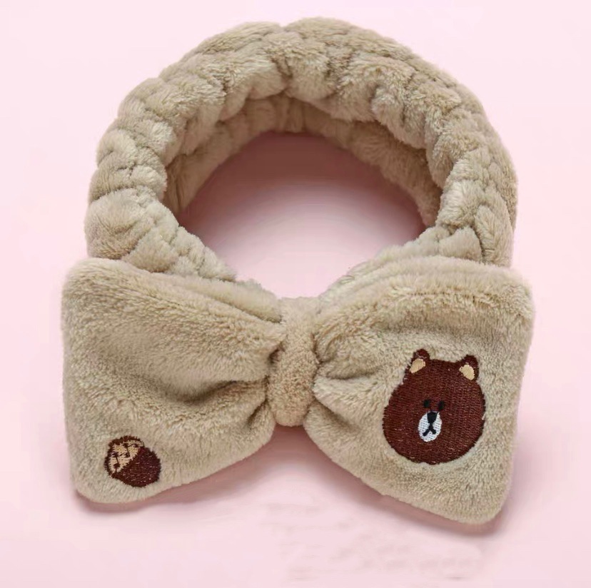 ins束发带韩版洗脸敷面膜专用头箍卡通发带可爱网红绑发头饰发箍产品图