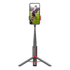厂家直销 一体式蓝牙自拍杆 selfie stick迷你直播支架桌面三脚架