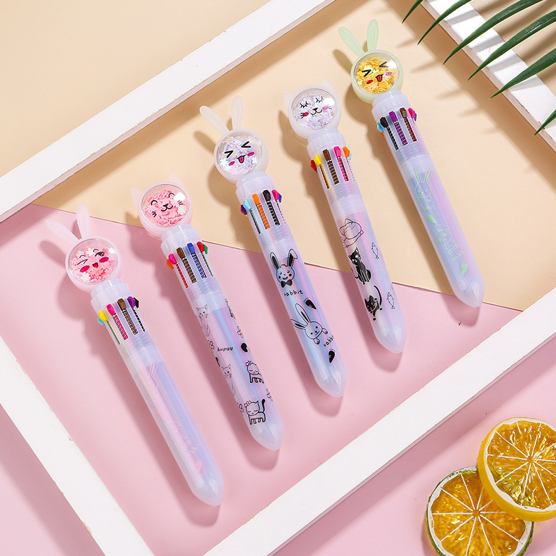 创意卡通十色/糖果色记号笔产品图