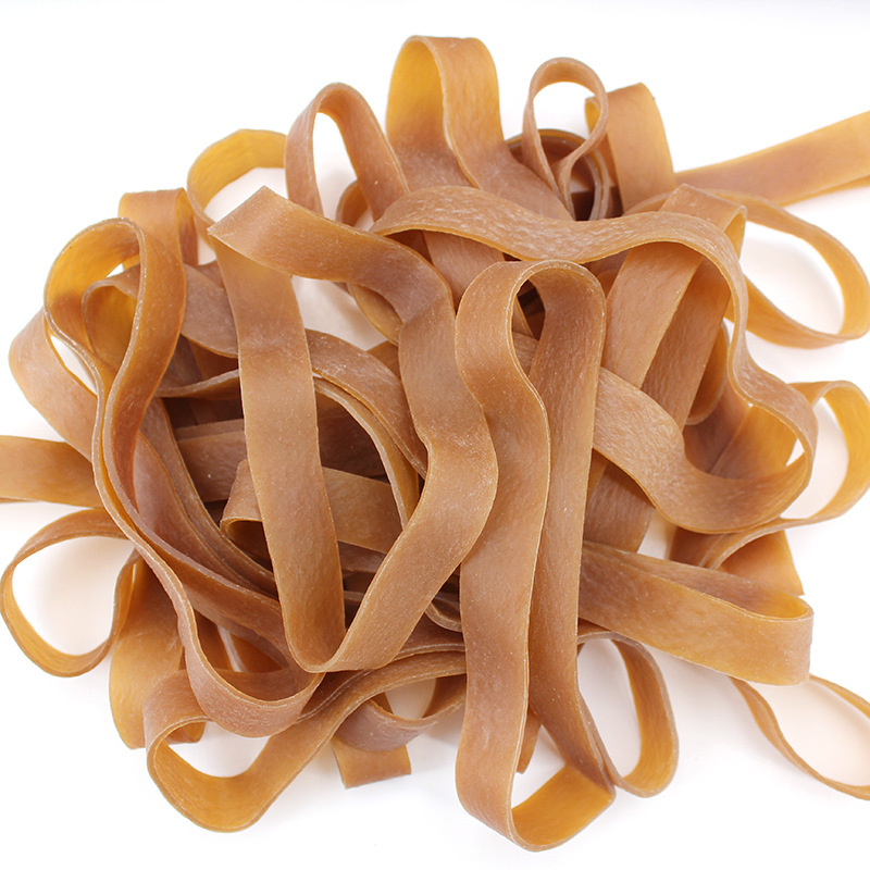 102*15 Natural Vietnam Flat Rubber Band Widened Thick Rubber Band Rubber Ring Rubber Ring Cow Leather Band Wholesale details Picture