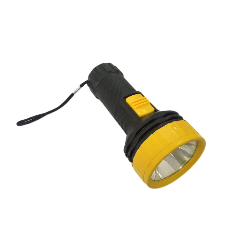 Africa A Cheap Plastic Flashlight With Dry Batteries Specification drawing