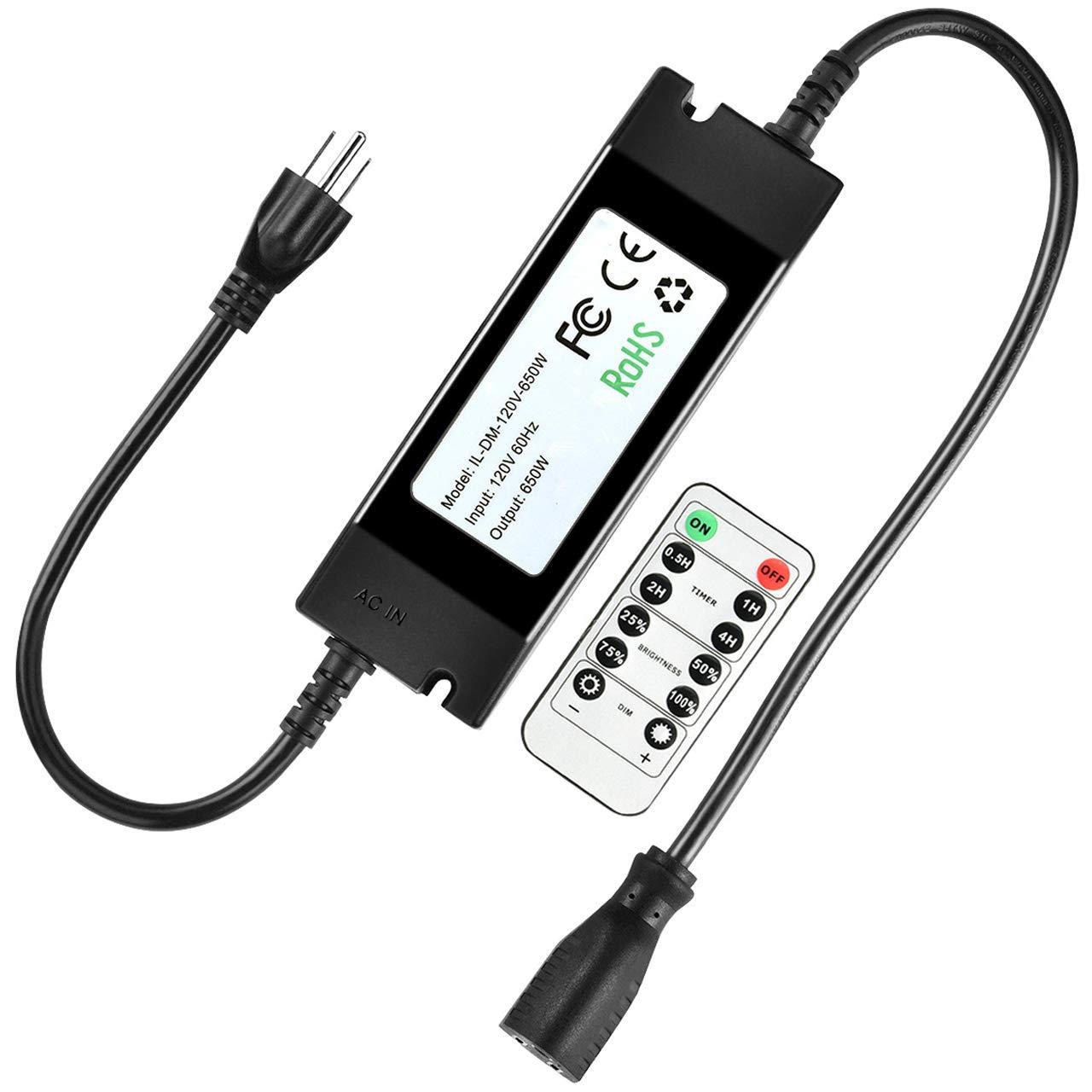 LED monochrome string dimmer, strong compatibility controller, RF high-power wireless remote control controller Item Picture