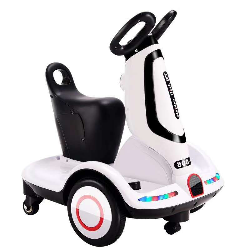 皮尔斯儿童电动转转车可坐人带遥控玩具童车学生代步车婴幼儿漂移平衡车