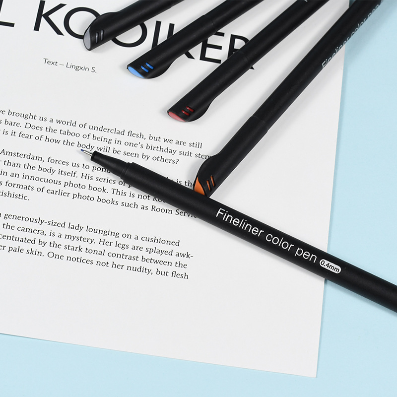 60 pieces of colored outlining pens for students' art outlining, children's painting oil painting waterproof set, specially designed for watercolor painting Specification image