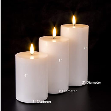 Flat Remote Control Pointed Led Electronic Candle Light Simulation Paraffin Fake Candle Wedding Romantic Decorative Lighting Lamp (Price Negotiable) details Picture