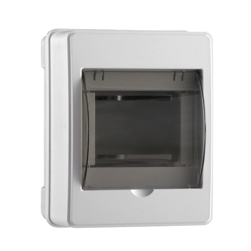 厂家产品上新/家用明装配电白底实物图