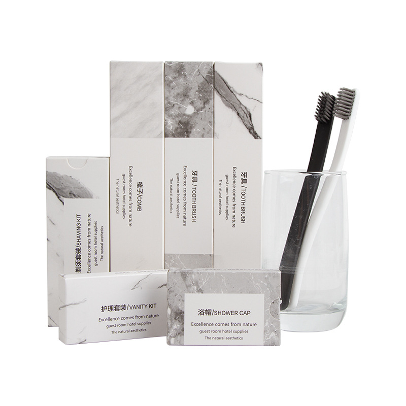 Modern Star Hotel Disposable Toiletries Set Toothbrush Slippers Full Set Of Guest House Slippers Can Be Customized full figure