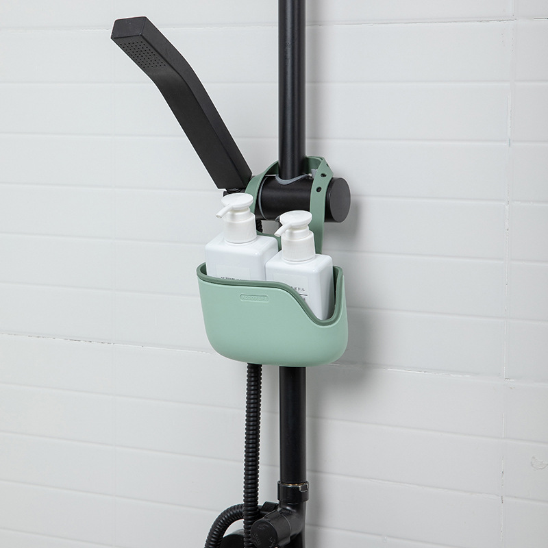 Kitchen sink hanging bag, kitchenware draining hanging bag, small storage sink storage hanging basket, single and double-sided layer details Picture