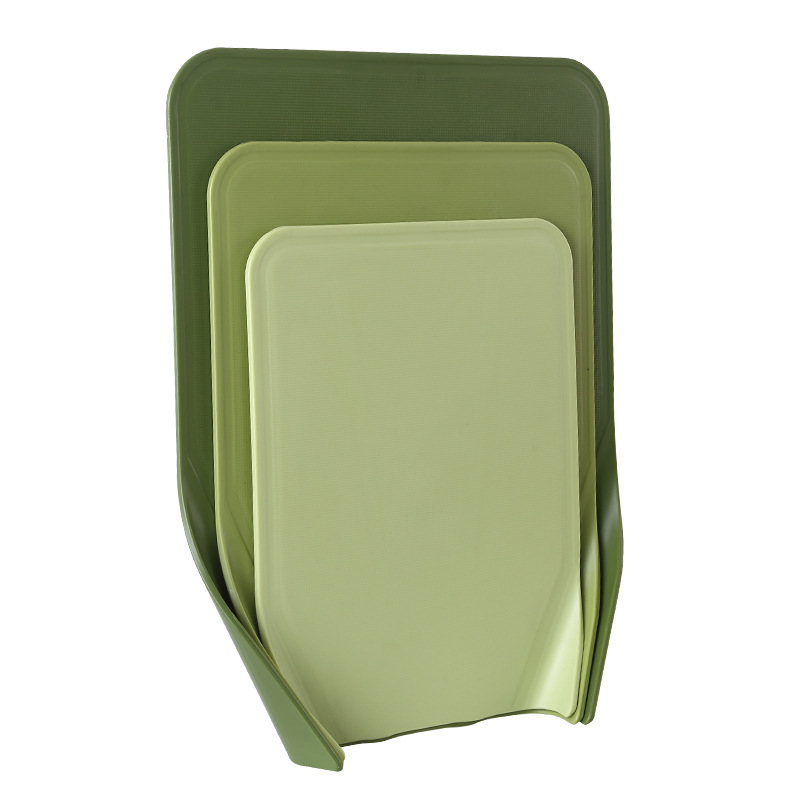 Creative Standing sorting Cutting board Three-piece kitchen home Cutting board Plastic cutting board Cutting fruit baby food Item Picture