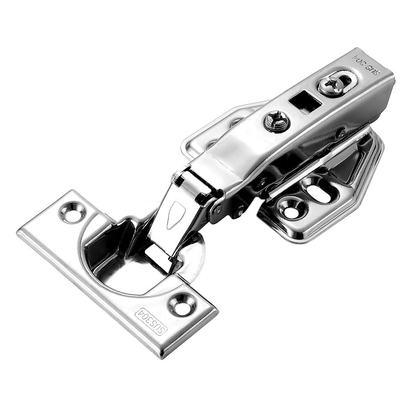 304 stainless steel hinge hinge cabinet Stainless steel hydraulic hinge Stainless steel hinge door hinge mute buffer Item Picture