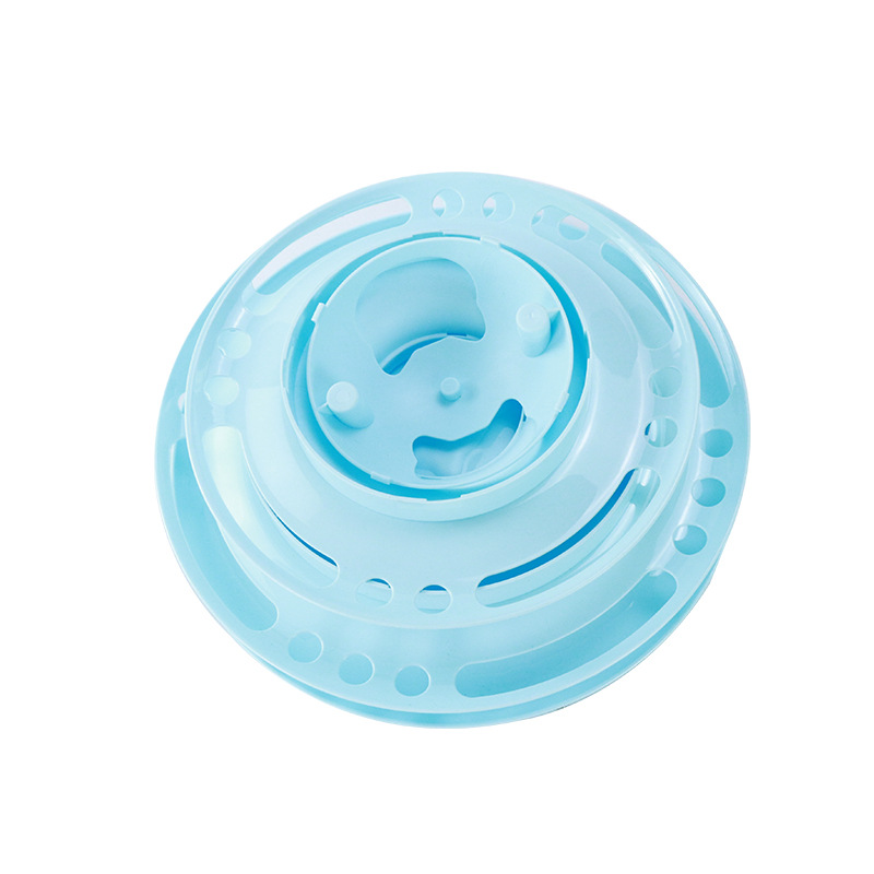 宠物用品新款四层猫转盘 互动益智猫玩具 自嗨三层猫转盘猫咪玩具详情图4