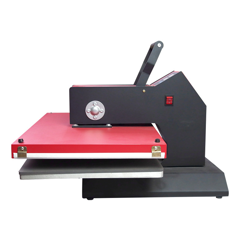 新款40×60摇头欧式高压摇头烫画机DIY热转印机器T恤烫画机设备详情图3