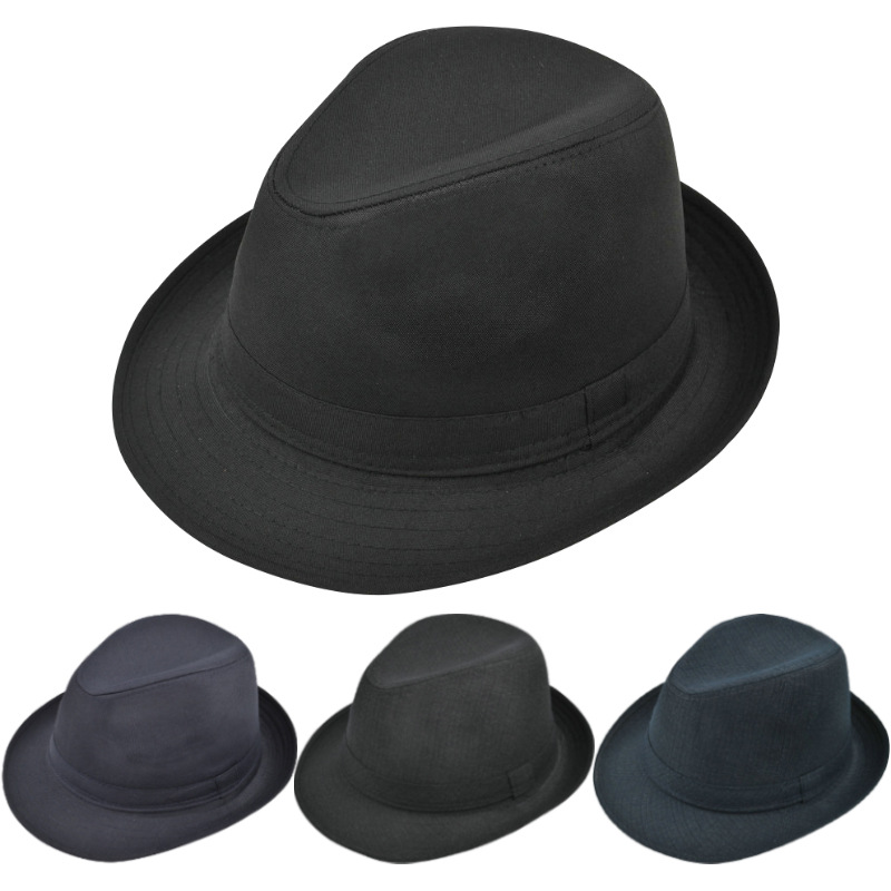 2017 new tide sports outdoor hat middle-aged and elderly men's top hat straw top hat wholesale