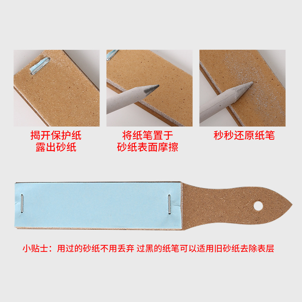 Corot Sketch Tool set Paper eraser Pencil Plastic rubber metal sharpener sketch portrait portrait head sketch details Picture